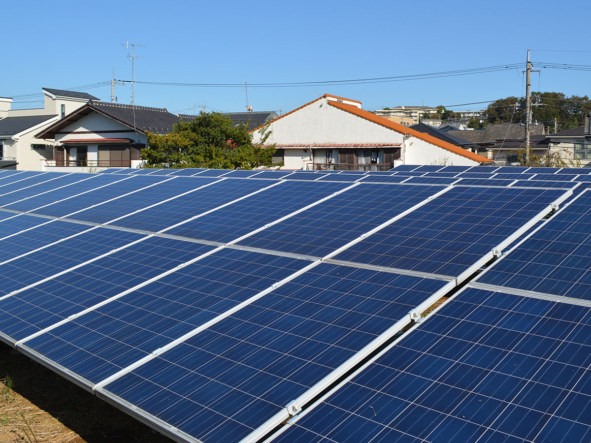 宍粟市太陽光発電所